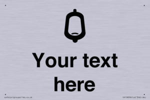 Custom information: urinal toilet